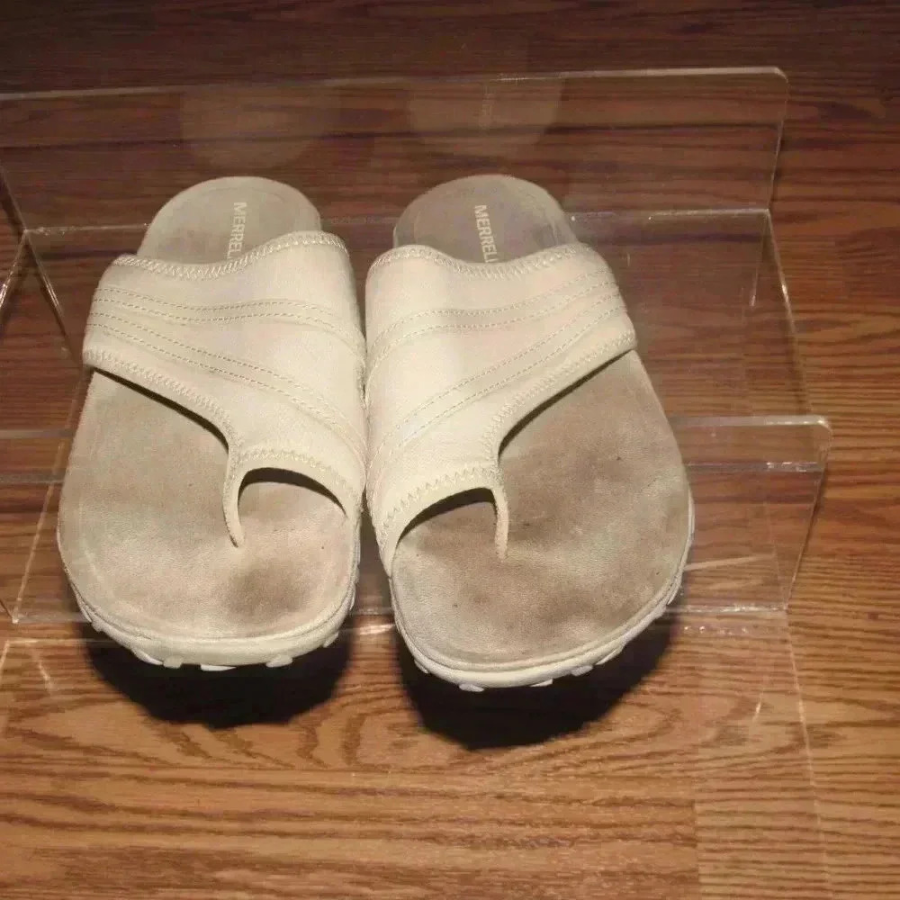 MERRELL Terran Ari Wrap Slide-On Flip-Flops Sandals Shoes Size 11 - Picture 3 of 5